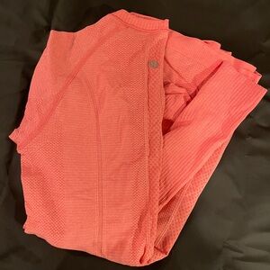 lululemon athletica Coral Long Sleeve Top